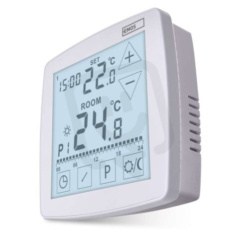 Pokojový programovatelný drátový OpenTherm termostat P56A02 EMOS P56A02