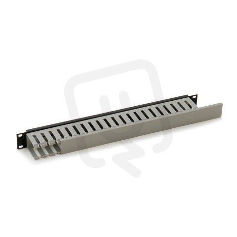 19'' vyvazovací panel 1U jednostranná plastová lišta TRITON RAB-VP-X02-A1