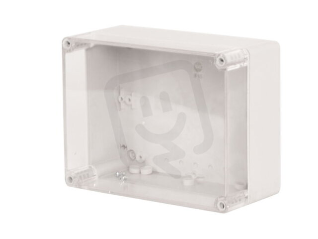 Krabice SolidBOX 68171 IP65 220x170x107mm průhledné víko hladké boky FAMATEL
