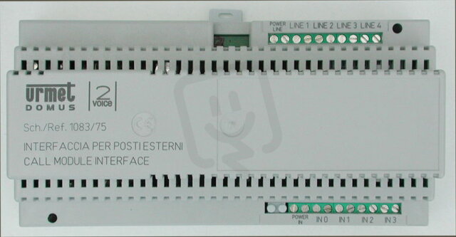 Interface pro více vstupních panelů URMET 1083/75