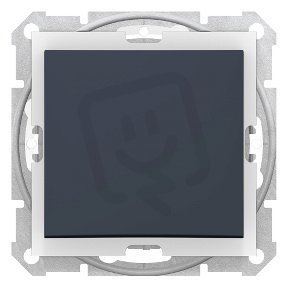 Sedna Přepínač křížový IP 44, řazení 7, Graphite SCHNEIDER SDN0500370