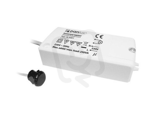 SENZOROVÝ VYPÍNAČ bezdotykový senzor, pohybový PANLUX SL5001