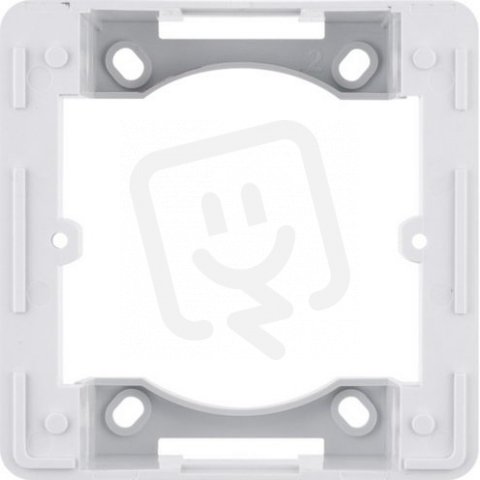 Krabice pro nástěnou montáž, lumina soul, bílá lesk HAGER WL5410