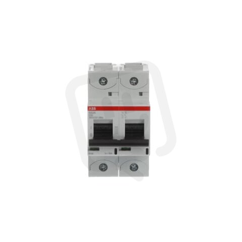 S802N-C50 jistič 2p char. C 50A s klecovou svorkou Icu 36kA ABB 2CCS892001R0504