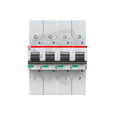 ABB S804S-UCB50-R jistič pro kabelové oko char. B 4P 50A 1000V DC 50kA