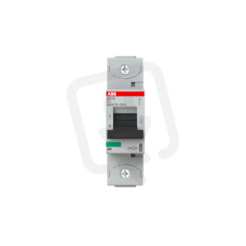 S801N-C32 jistič 1p char. C 32A s klecovou svorkou Icu 36kA ABB 2CCS891001R0324