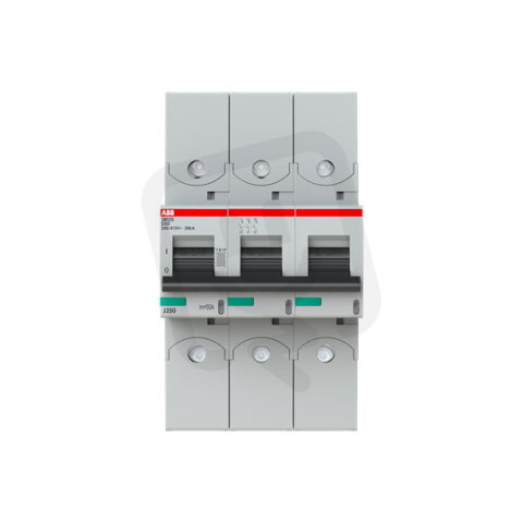 S803S-D50-R jistič 3P char. D 50A pro kabelové oko 50kA ABB 2CCS863002R0501