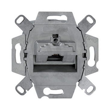 Merten Mechanismus datové zásuvky 1xRJ45, Kat. 6a, ISO SCHNEIDER MTN4530-0000