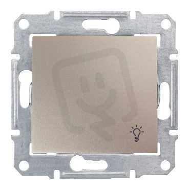 Sedna Ovládač tlačítkový ''světlo'', řazení 1/0, Titan SCHNEIDER SDN0900168