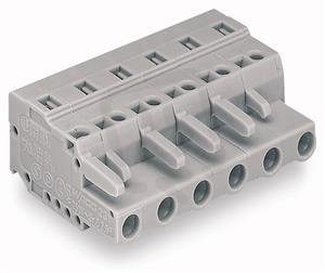 Pružinová svorka CAGE CLAMP 2,5mm2 šedá 5pól. WAGO 231-205/026-000