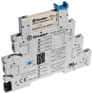 Vazební člen, 1Z/6A/24V DC, 24V AC/DC, ČM, SSR FINDER 38.21.0.024.9024