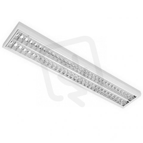 Svítidlo LLL6000, 2x LED 840, 1510mm, lesklá mřížka, přisazené, NONSELV 350mA