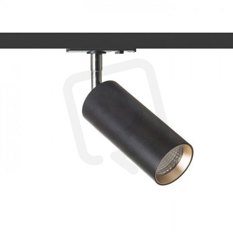 MAVRO pro jednookr. lištu černá/zlatá 230V LED 12W 38° 3000K RENDL R12994