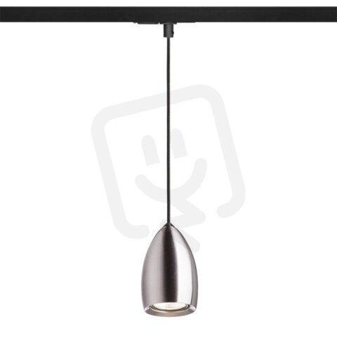 BABADES pro jednookr. lištu matný nikl 230V GU10 35W RENDL R13213