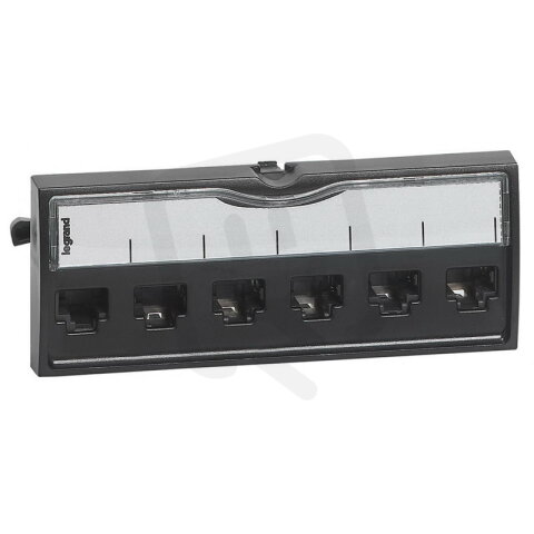 33555 LCS-BLOK 6XRJ45 FTP CAT5E