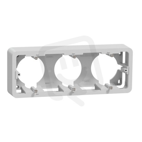 Krabice na omítku NOVÁ UNICA PRO trojnásobná, Aluminium SCHNEIDER NU840630