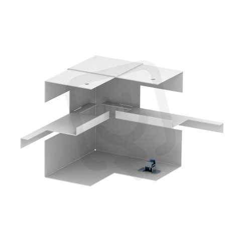 Vnitřní roh OBO GS-AI70130RW pro kanál Rapid 80, 70x130mm, čistě bílá Ocel