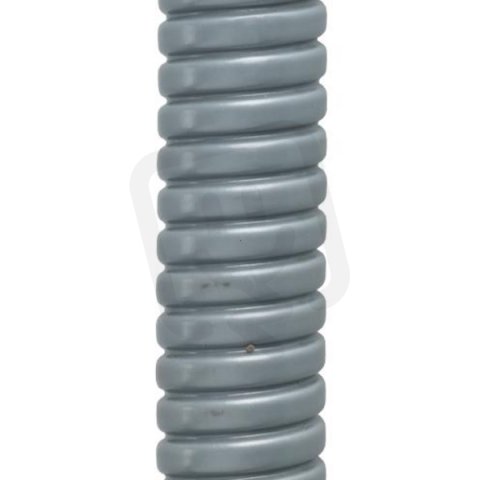 Ochranná hadice ocelová, pozinkovaná, povrch PVC, šedá, 14mm AGRO 2010.111.010