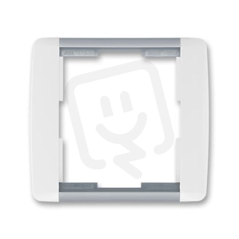 ELEMENT Jednorámeček bílá/ledová šedá ABB 3901E-A00110 04