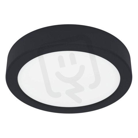 Stropní svítidlo FUEVA 5 LED d160 černá 11W IP20 EGLO 900581