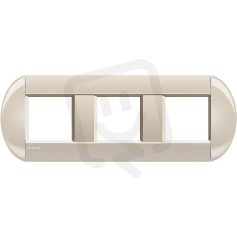 Legrand LNB4802M3CL BT LLT Rámeček OVÁL. 2+2+2M BÉŽ.