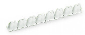 Izolační zarážka 0,08-0,2mm2 ''e'' (0,14mm2 ''f'') 8 ks/pás bílá WAGO 727-197