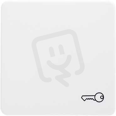 ELSO klapka se symbolem klíče, čistě bílá 213124