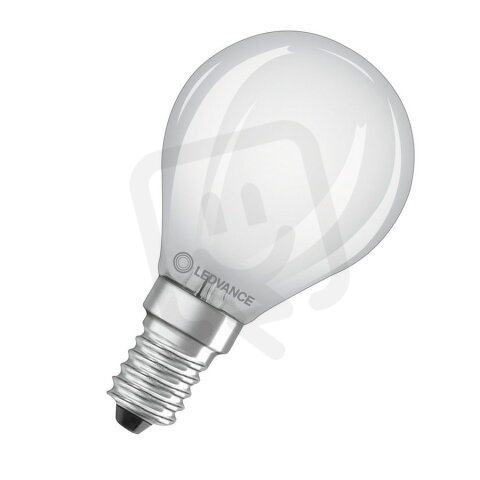 Světelný zdroj LEDVANCE LED CLASSIC P ENERGY EFFICIENCY B S 2.5W 827 Frosted E14