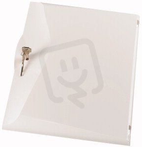 Eaton 101579 Dveře plast bílé se zámkem pro BC-A, 2 řady BCZ-A-TWS-2/26
