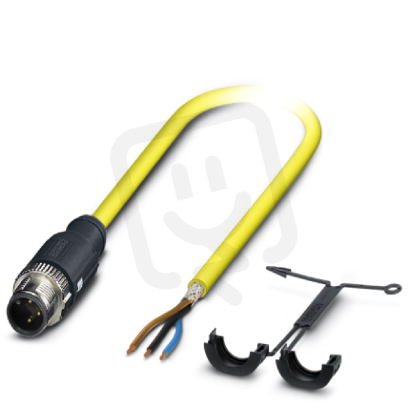 SAC-HZ-3P-M12MS/ 5,0-542 SH BK Kabel senzoru/aktoru 1409515