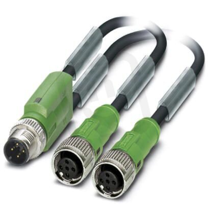 SAC-5P-Y/2X0,3-PUR/FS B PE SCO Kabel senzoru/aktoru 1544073