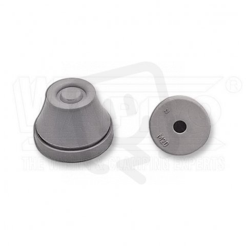 wpr2822 gum. průchodka/záslepka W-GLAND IP67 Pg16 10-14 mm kaučuk šedá GVK-PG16