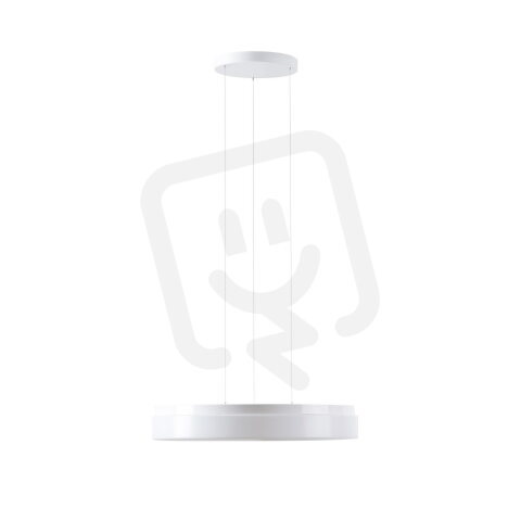 Závěsné LED svítidlo s plastovým stínidlem OSMONT DELIA LE3 32W IP40 4K bílá