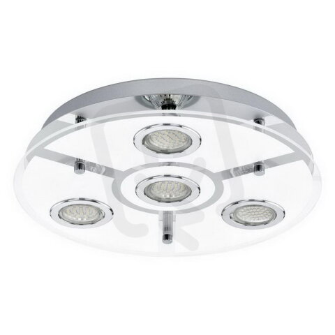 Svítidlo DL/4 GU10-LED CHROM/SAT-KLAR