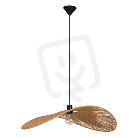 Závěsné svítidlo SIRUELA L800 černá/provaz 1X42W IP20 EGLO 31992