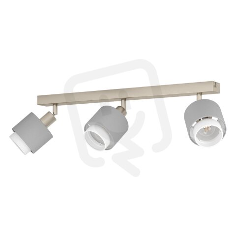 Bodové svítidlo BELLIZZI nikl-mat/šedá/bílá 3X7,5W IP20 EGLO 901047