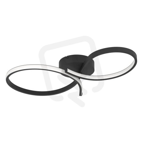 Stropní svítidlo SERPINS LED černá/bílá 21W IP20 EGLO 901266