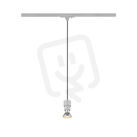 PURI 2.0 Basic, 1~ závěsné svítidlo, GU10, délka závěsu 200cm, 1x max. 6W, šedá