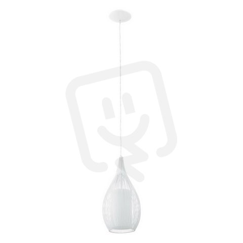 Závěsné svítidlo RAZONI 1xE27 bílá 60W IP20 EGLO 92251