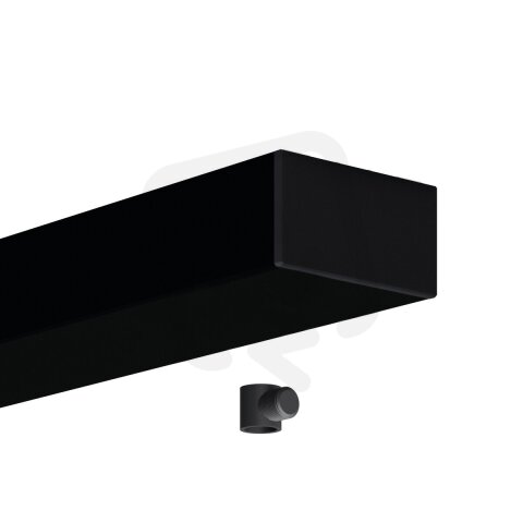 LED hliníkový stropní box BOX-M600 0,6 metrů, černá  ALUMIA C24542A07