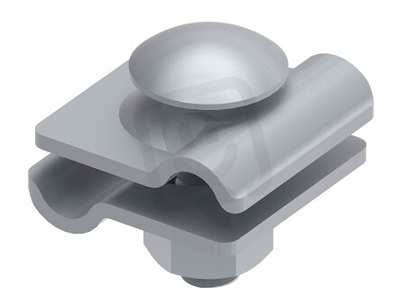 Univerzální svorka na drát 8/10mm, šroub M10x30 materiál StZn GROMTOR 102112