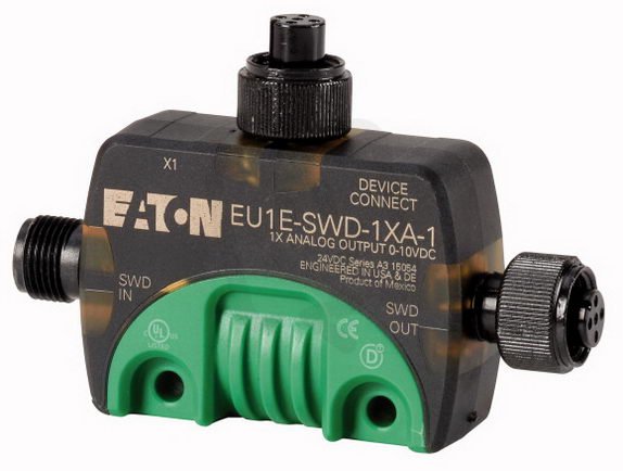 EU1E-SWD-1XA-1 SWD Analogový modul T-connector 1 výstup 0-10V DC Eaton 174719