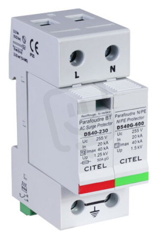 Přepěťová ochrana 2 AC DS 42S-230/G/DE CITEL 46153120