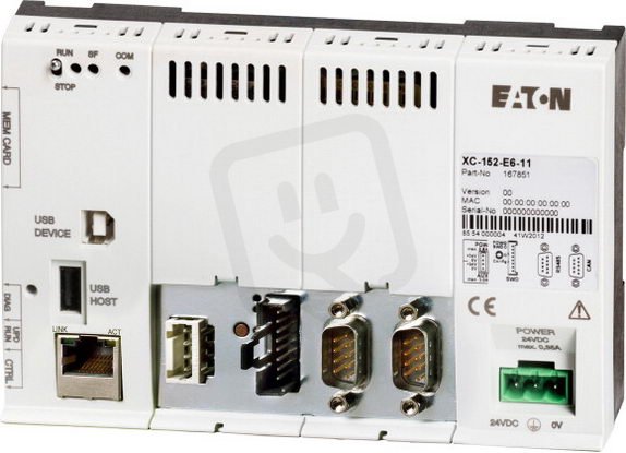 XC-152-D6-11 Kompaktní PLC RS232 RS485 CANopen Eaton 167855