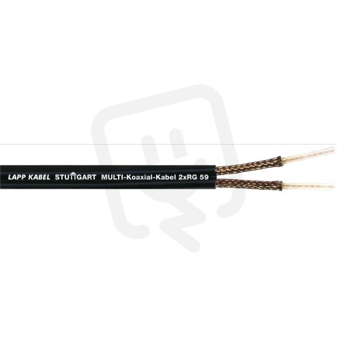 MULTI-COAXIAL-CABLE 2XRG 59 B-U