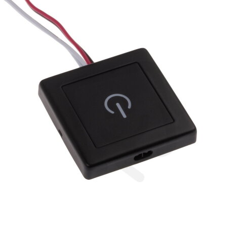 Skříňový spínač IRD1 12-24V černý T-LED 067141