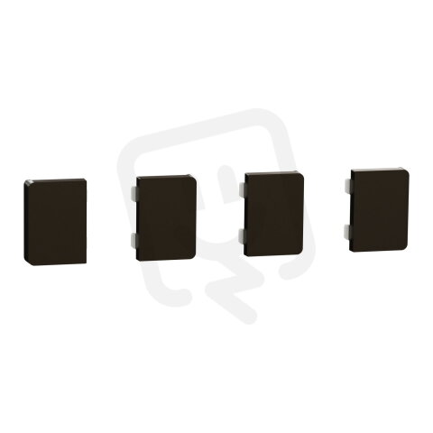 Klapka 4-násobná pro KNX tl. panel Dyn.Labeling, Mocca Metallic MTN6194-6052