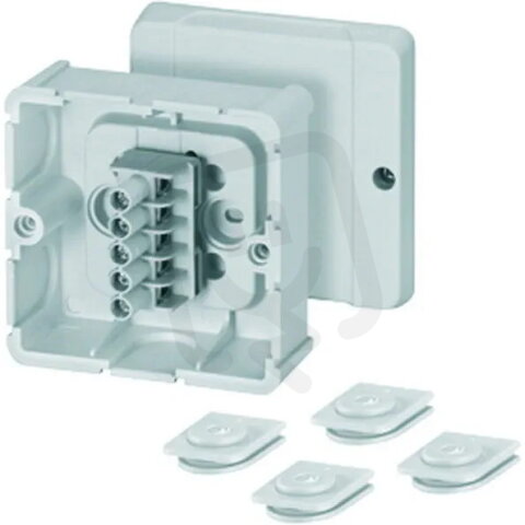 Kabelova rozvodka 1,5-2,5 mm2 4 mm2 1f, 5pol. svorka HENSEL DP 9025