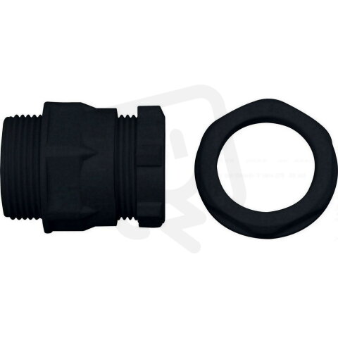 320950005 Screw connection with nut, 2 p