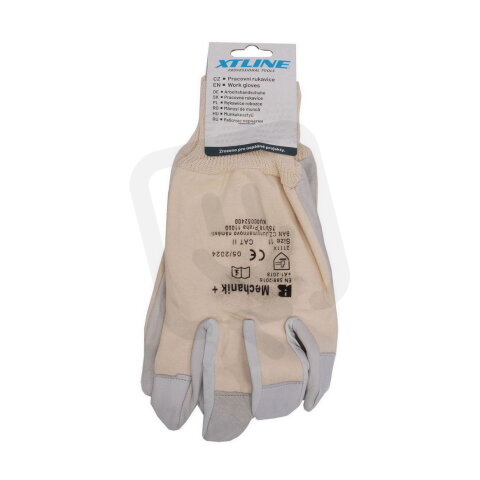Rukavice Mechanik plus velikost 9'' (blistr) XTLINE JA53013270/09B